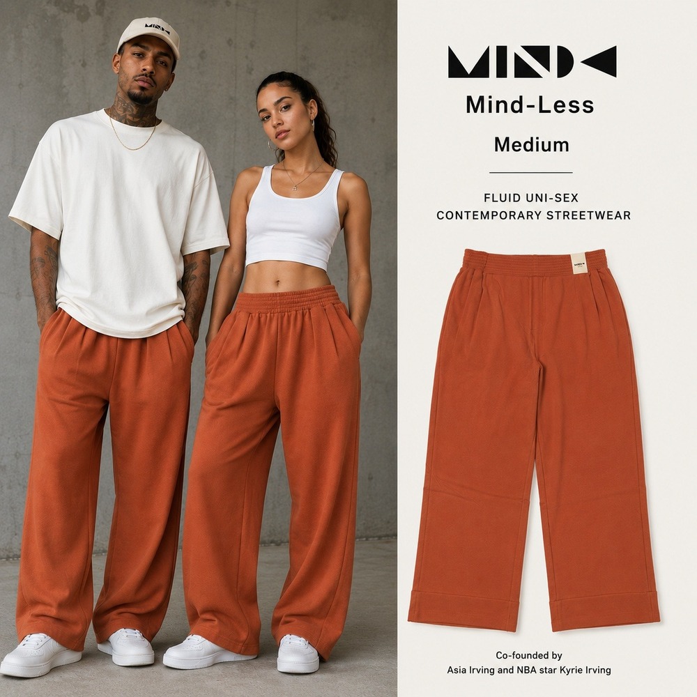 NWT Mind-Less Vita Alta Pant in Sienna Earth Tone Unisex M Exclusive Streetwear